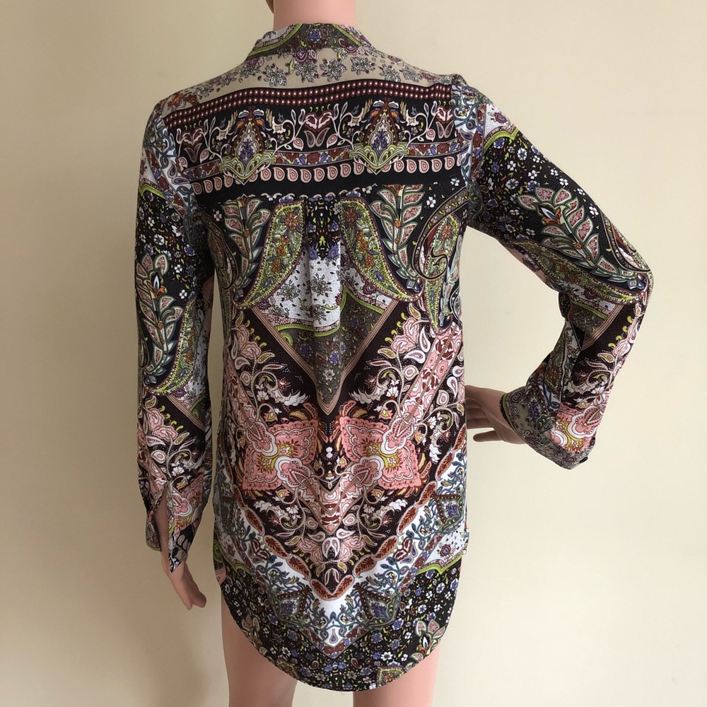 Cotton Candy Floral Paisley Tunic - Picture 5 of 8